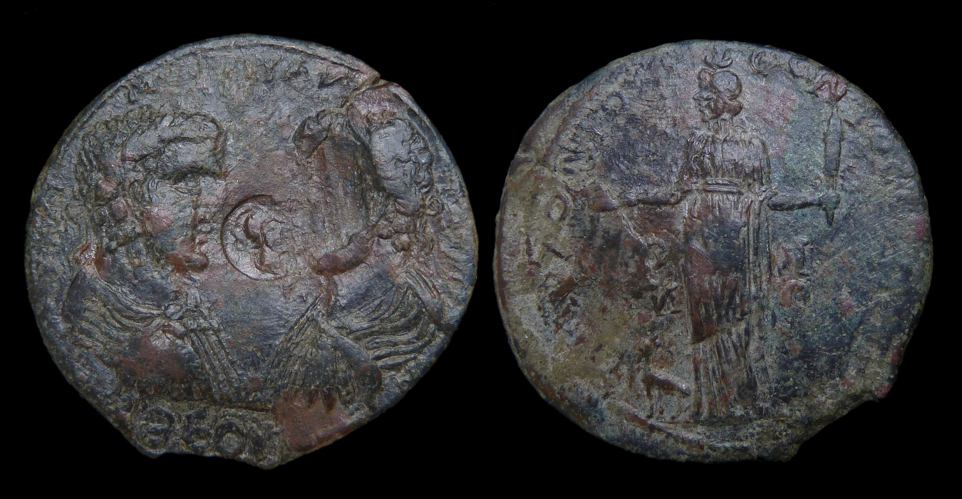 01 Caracalla - Stratonicaea AE36 Geta Damnatio 2594.jpg