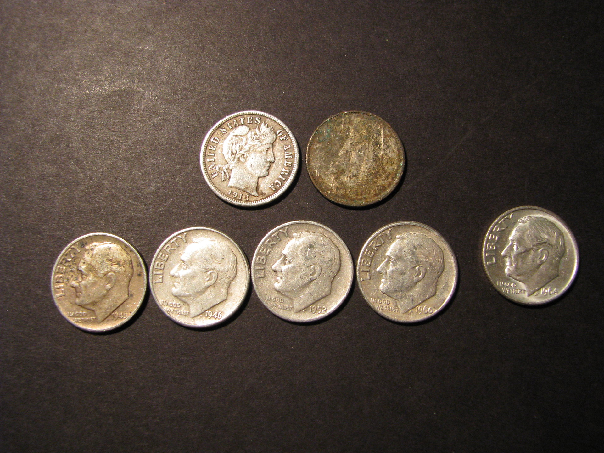 06Jan15 Dime Finds.JPG
