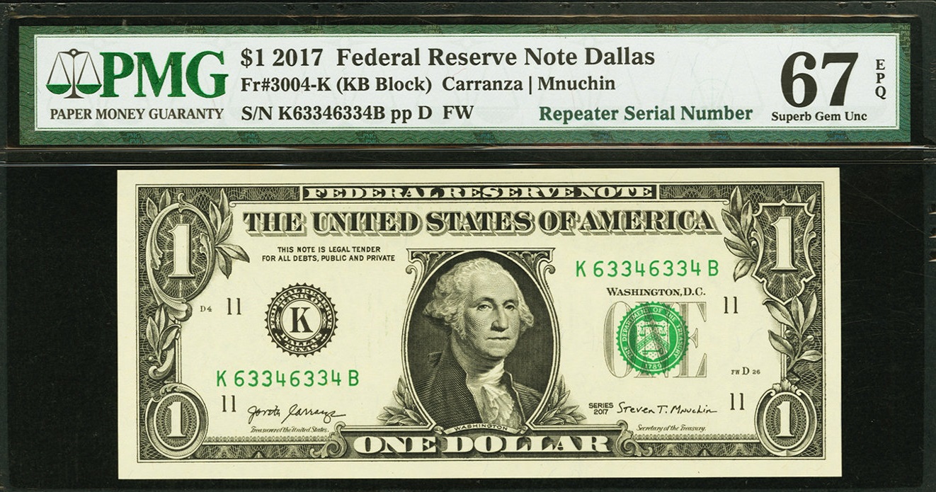 $1 2017 Fr# 3004-K Repeater PMG 67.jpg