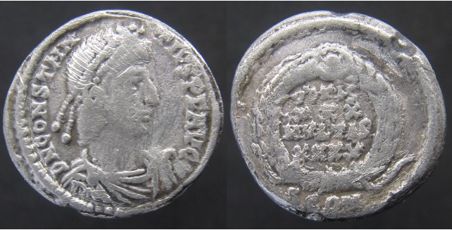 (1) Constantius II RIC VIII. Arles 261 FER 1030 Siliqua.jpg
