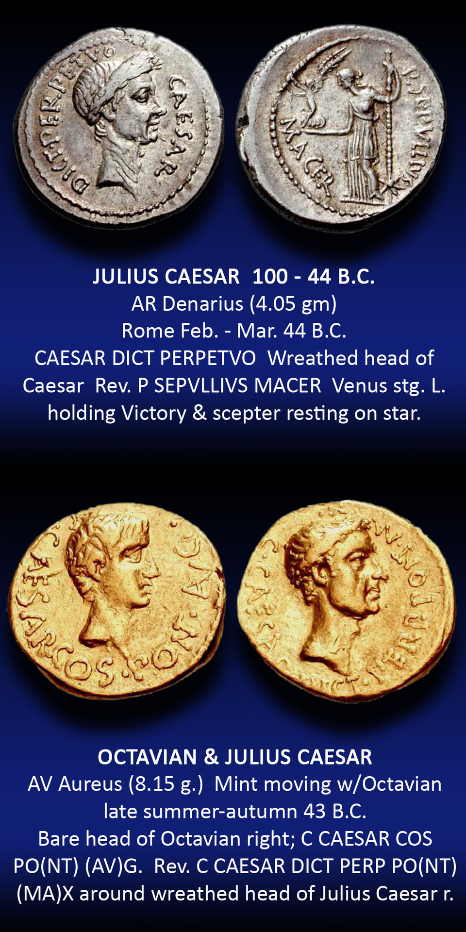 12 Caesars: Julius Caesar | Coin Talk