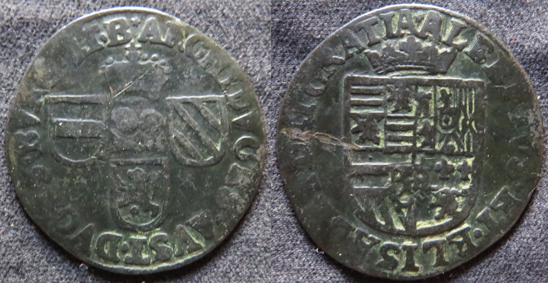 1 Oord (Liard) Spanish Netherlands Albert & Isabella 1608-1617 copy.jpg