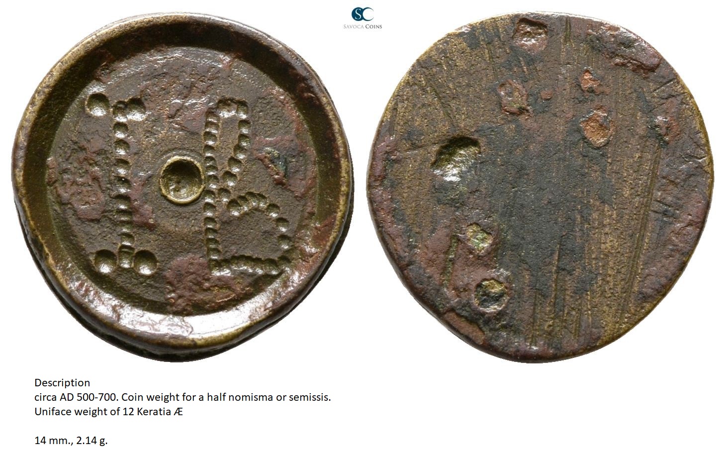 1 yyy circa AD 500-700 Coin weight 19GBP.jpg