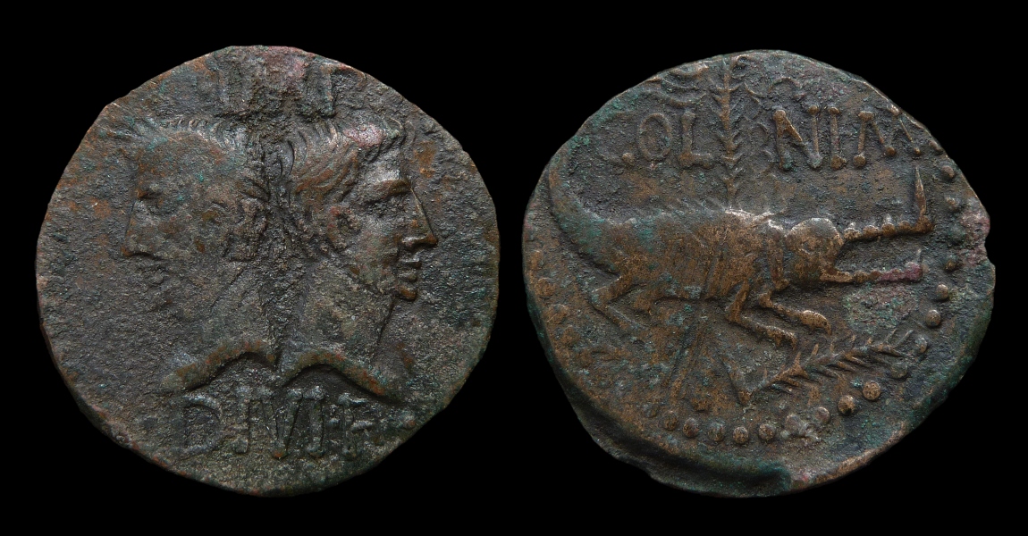 10 Augustus Agrippa - Crocodile Col Nim.jpg