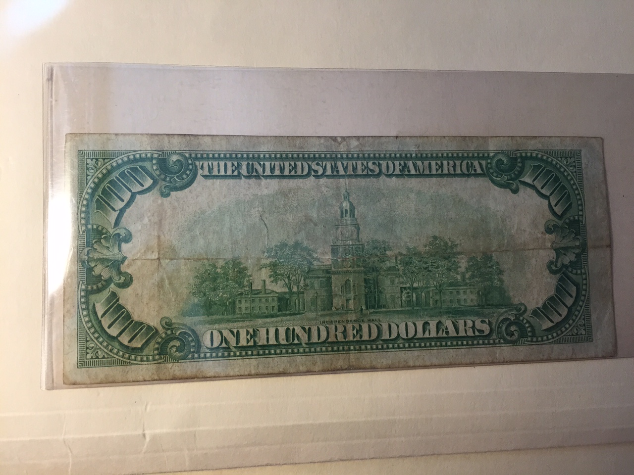 $100 Gold Cert Reverse.JPG