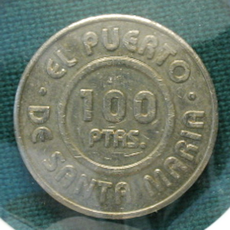 100 PTAS Bahia de Cadiz Gaming Token REV.jpg