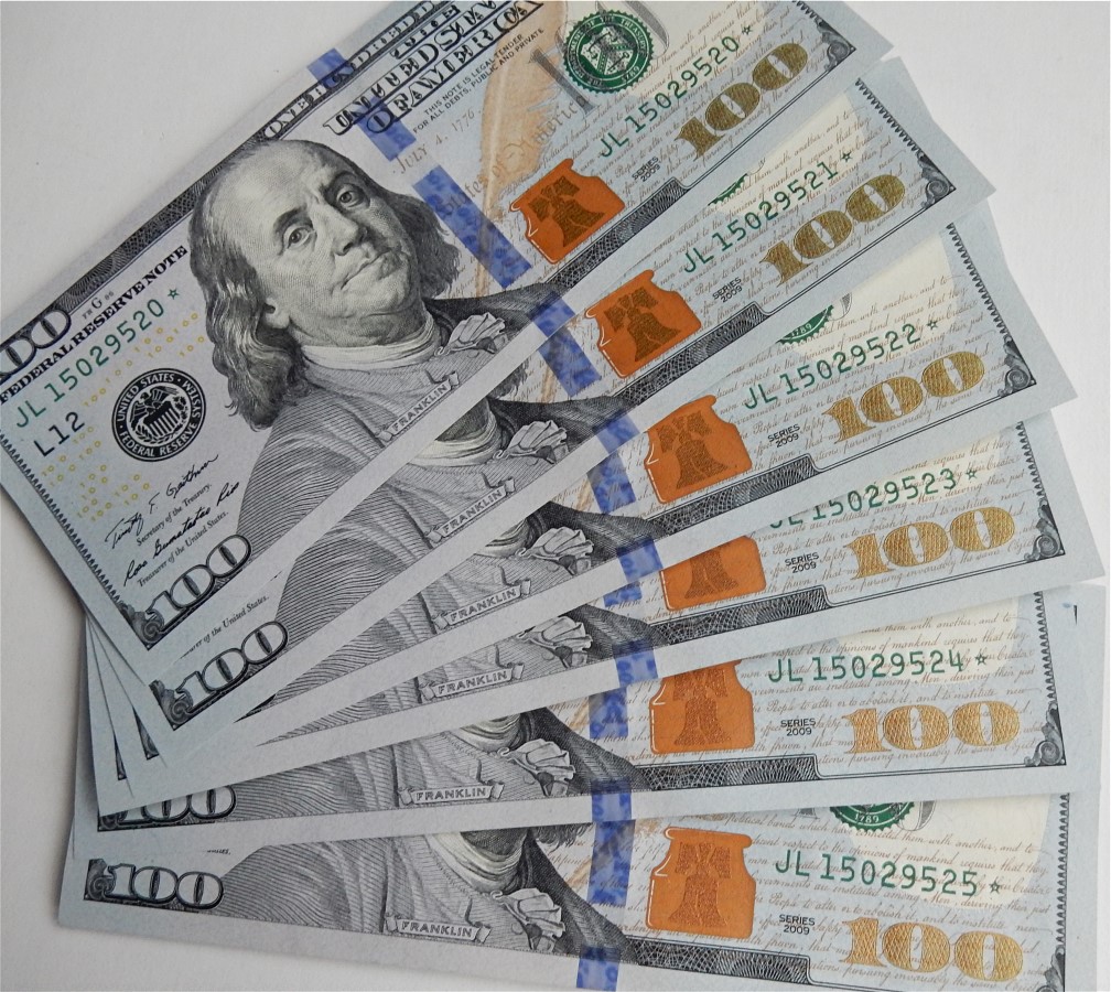 $100 Star Notes Consecutive Serial # 20-25.jpg