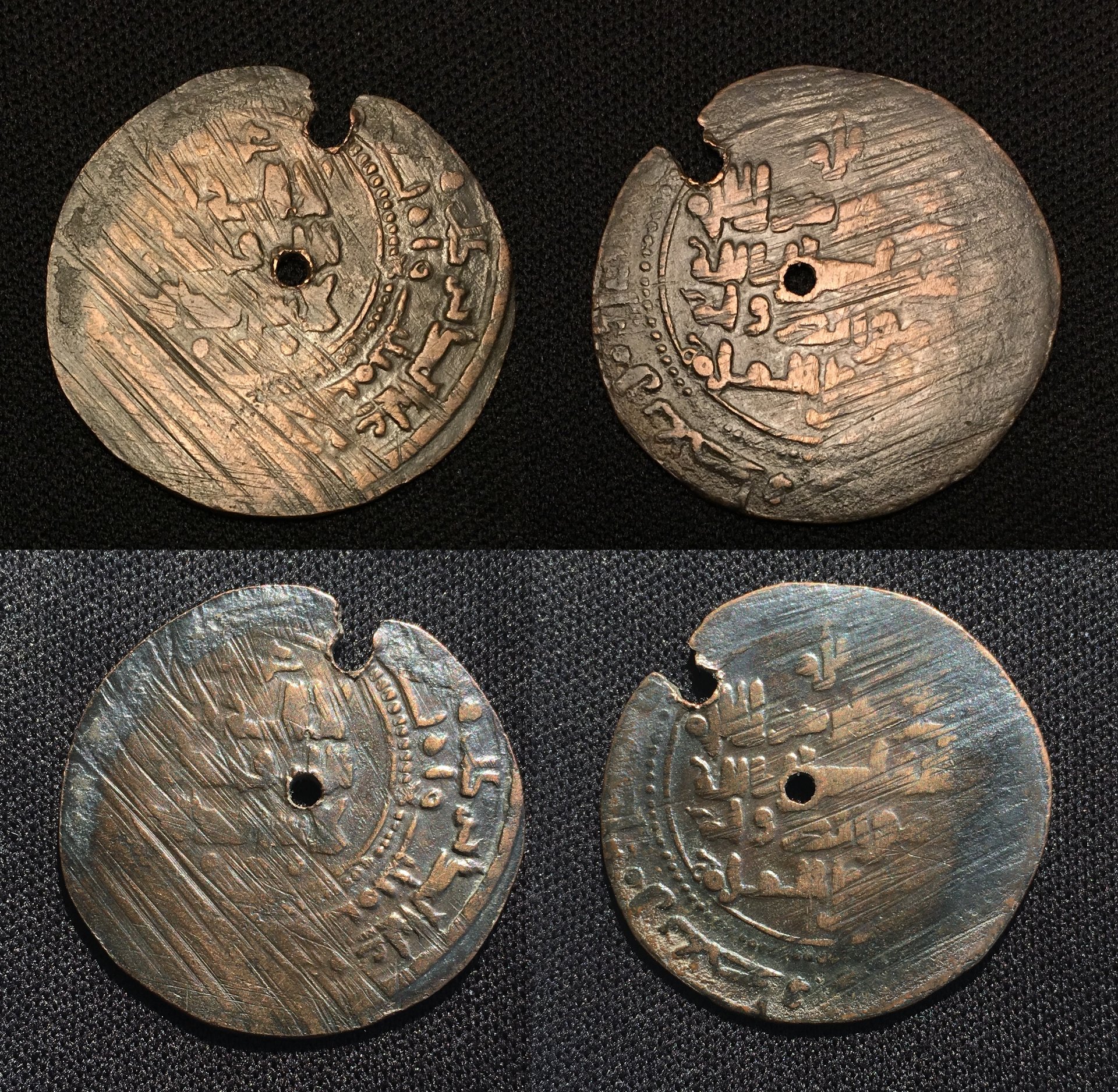 1012 AD (403 AH) Ghaznavid AE Broad Fals Mahmud Bust Mint Album 1614 5.61g 30mm Combined 4x.jpg