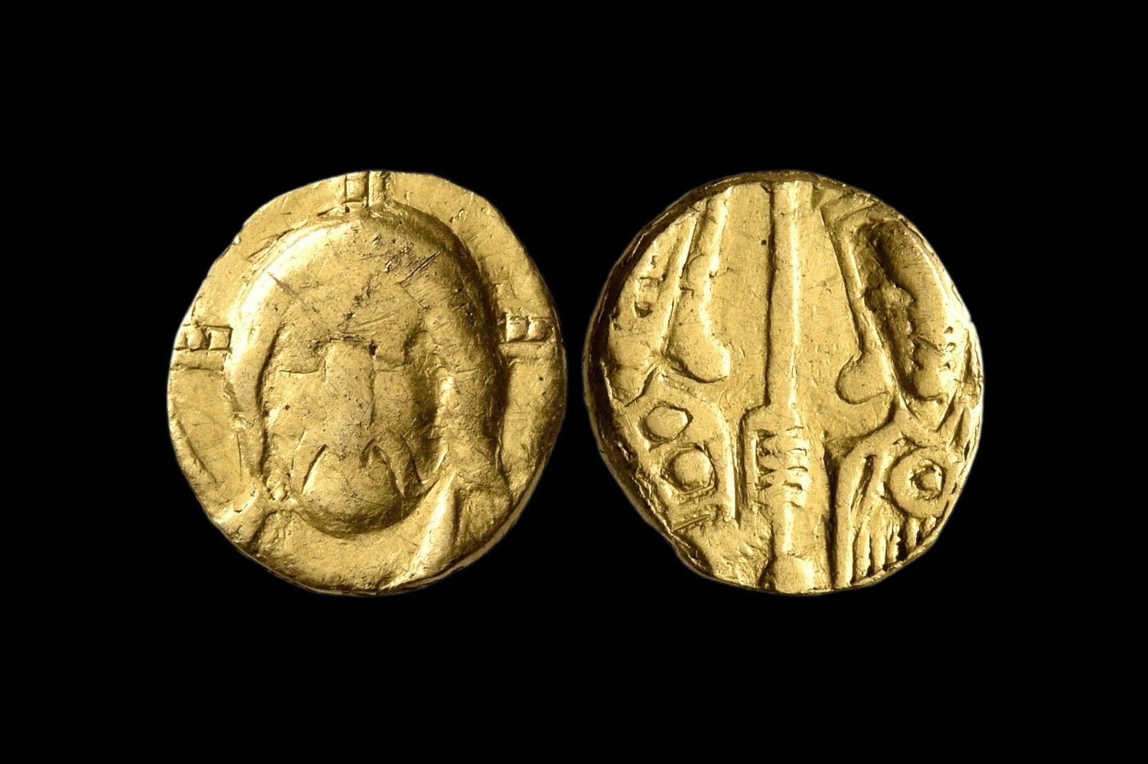 10a - $91-100 Byzantine Constantine VII Solidus clipped 01831q00b.jpg