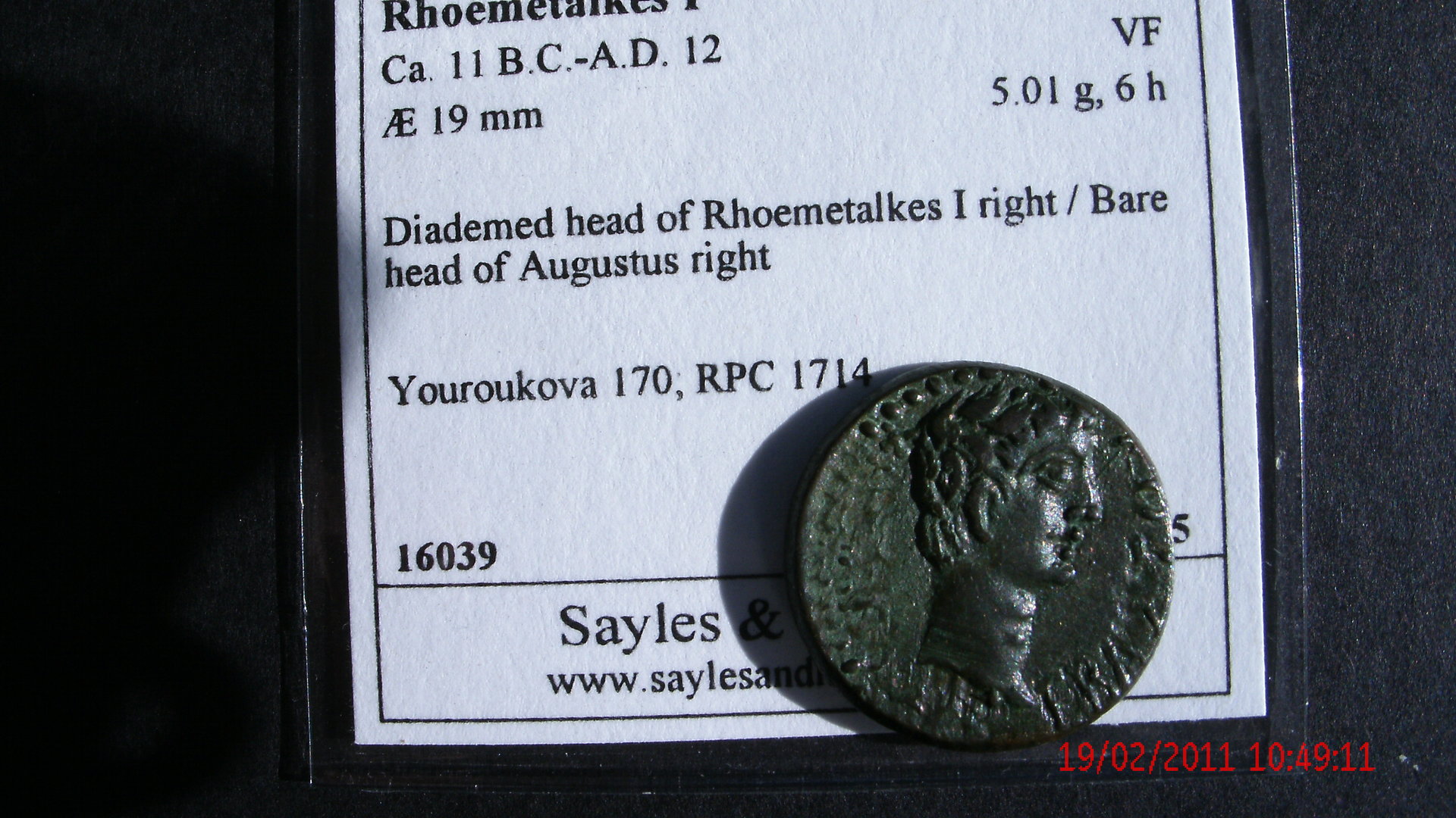 11 BC -12AD Augustus Thrace.jpg