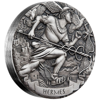 11-Gods-of-Olympus-Hermes-2oz-Silver-Antiqued-Coin-onedge-HighRes.jpg