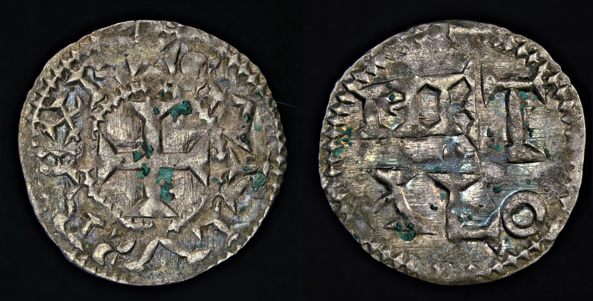 [11122] Charles le Simple - Melle, France (AR Obole, 898-922 (or ~ 1100)).jpg
