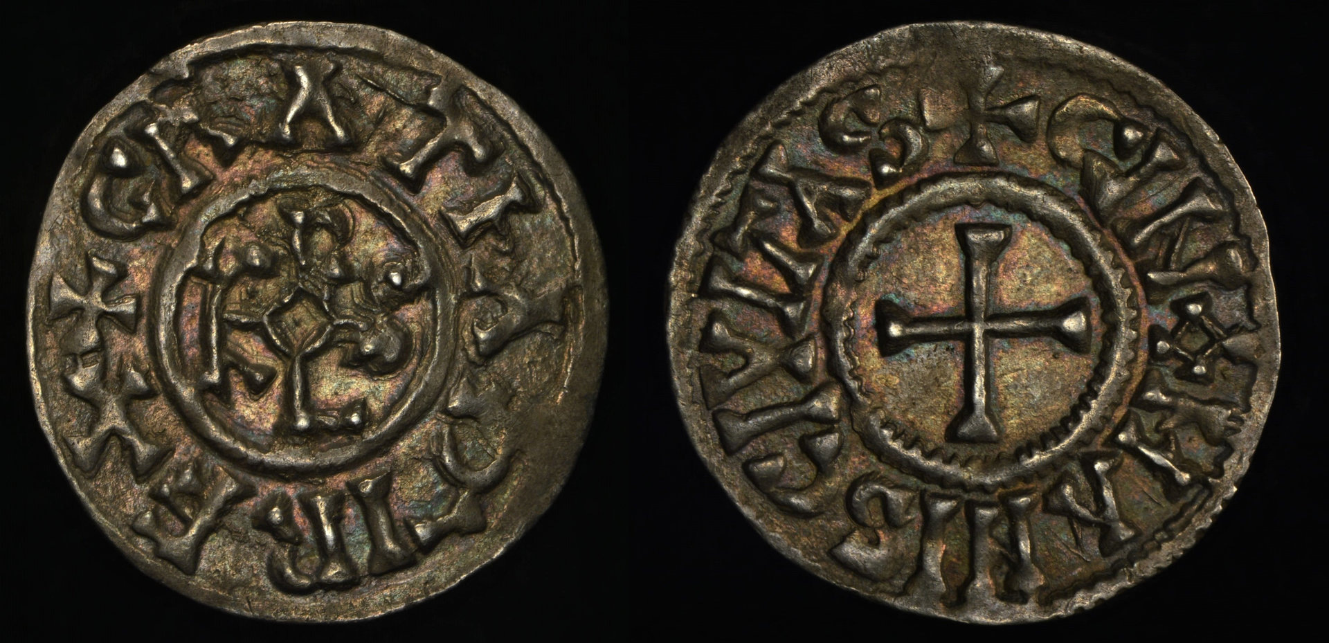 [11123] Charles II le Chauve - Le Mans, France (AR Denier, 834-877).jpg