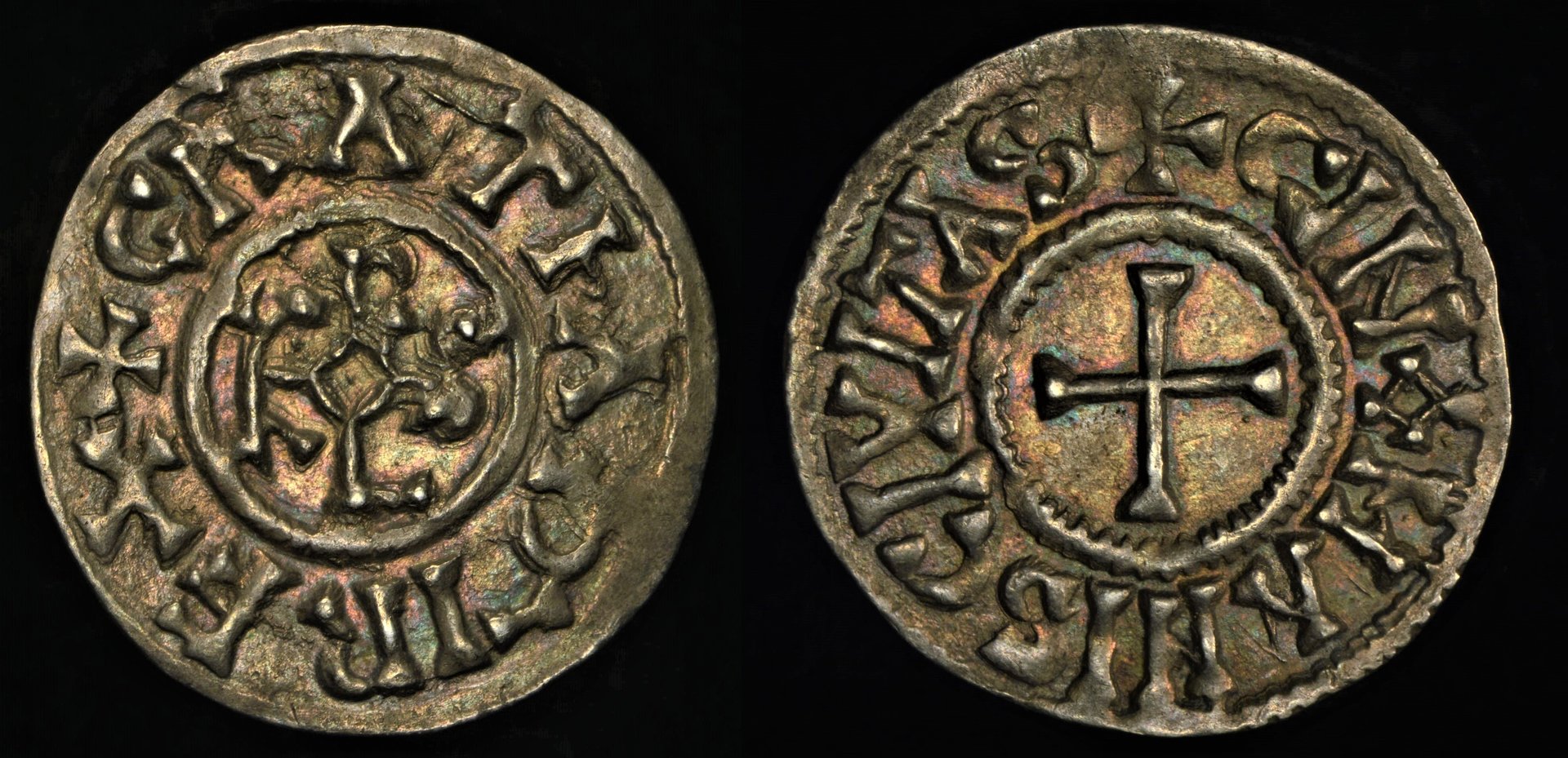 [11123] Charles II le Chauve - Le Mans, France (AR Denier, 834-877).jpg