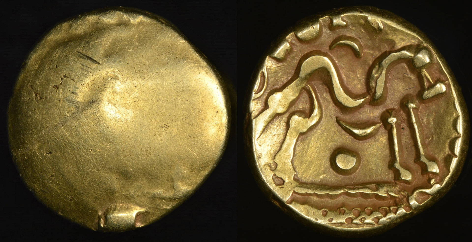 [1122] Ambiani celts - Ambiani region, (current France, near Amiens) (AV stater, 58-55 BC).jpg