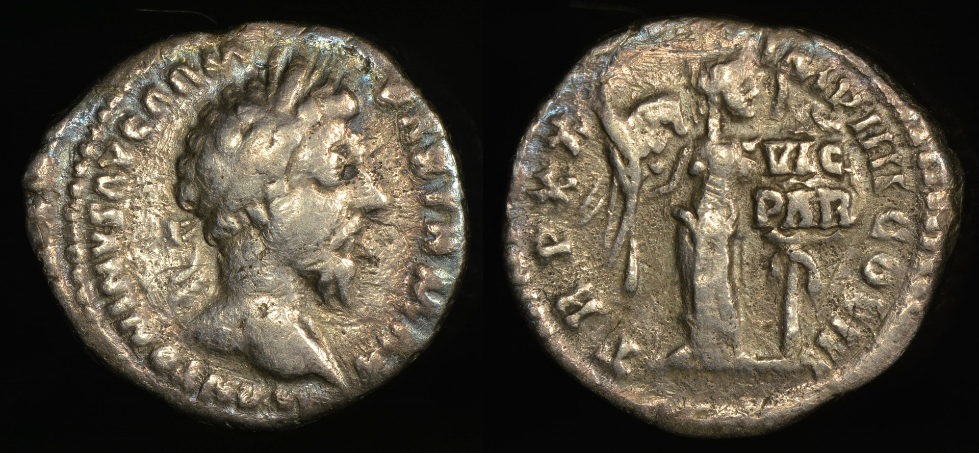 [1159] Marcus Aurelius - Rome, Italy (AR Denarius, 163 AD).jpg