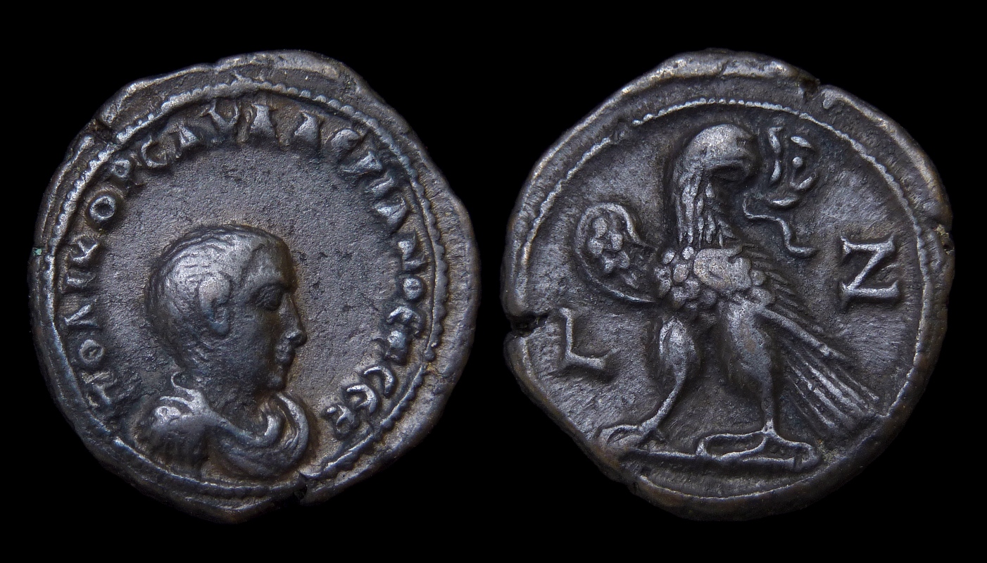 12 Saloninus - Alexandria Tetradrachm Eagle 2803.jpg