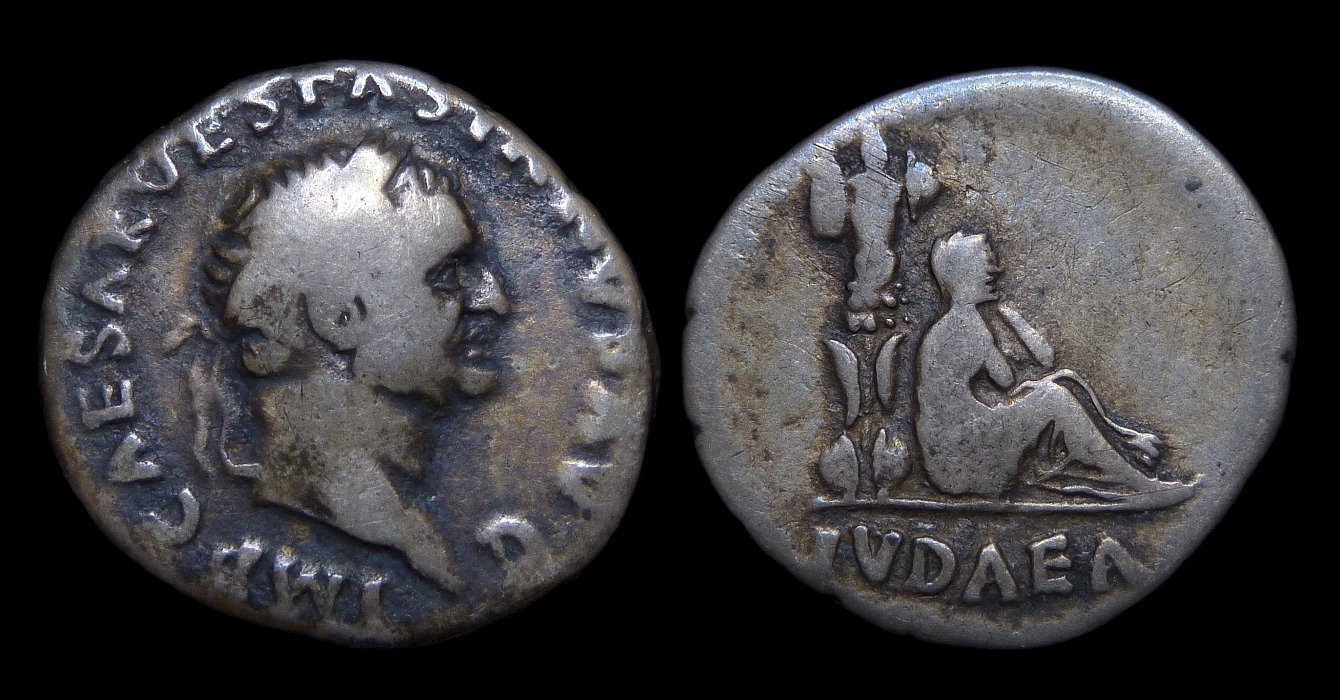 13 Vespasian - Denarius Judaea 2503.jpg