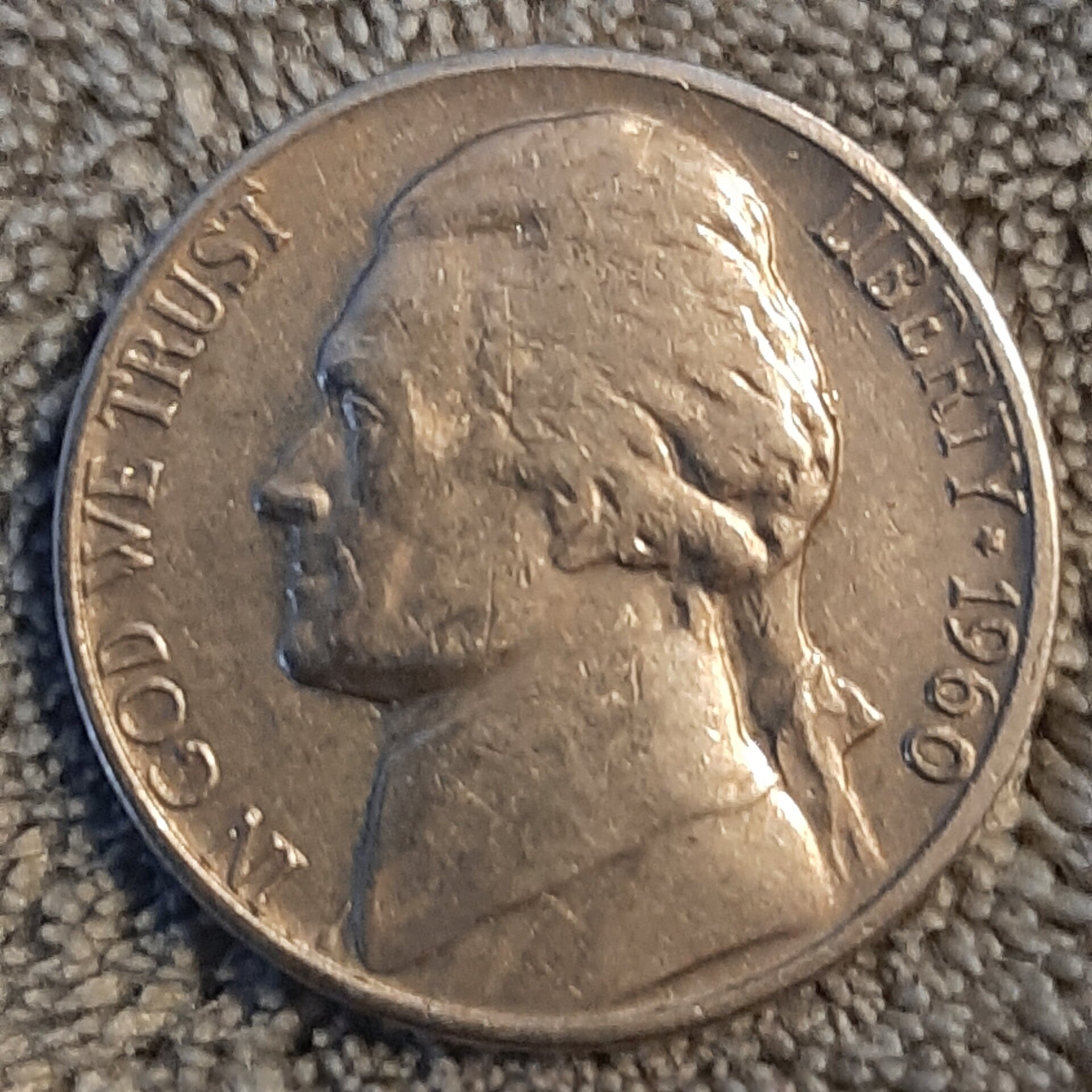 Possible 1960D RPM Nickel | Coin Talk