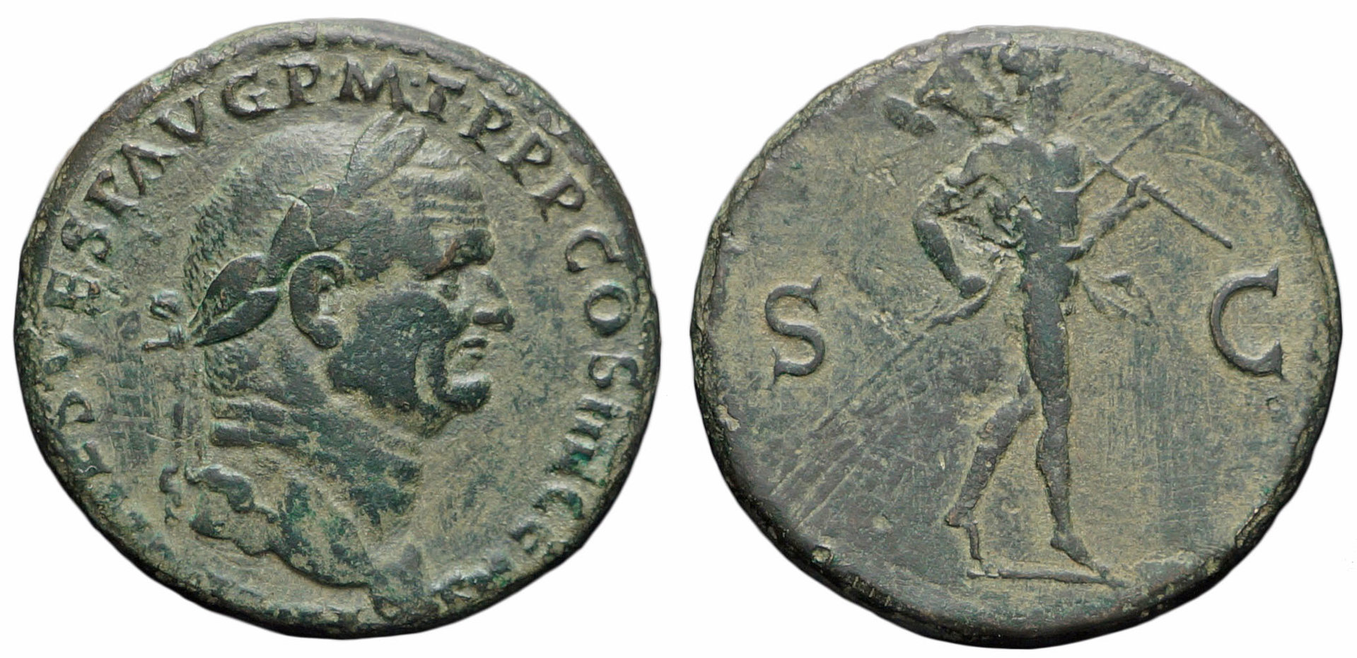 Vespasian COS III CENS | Coin Talk