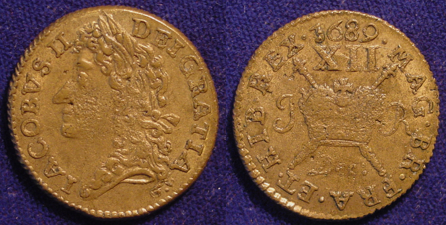1689 James II 12 d gunmoney All.jpg