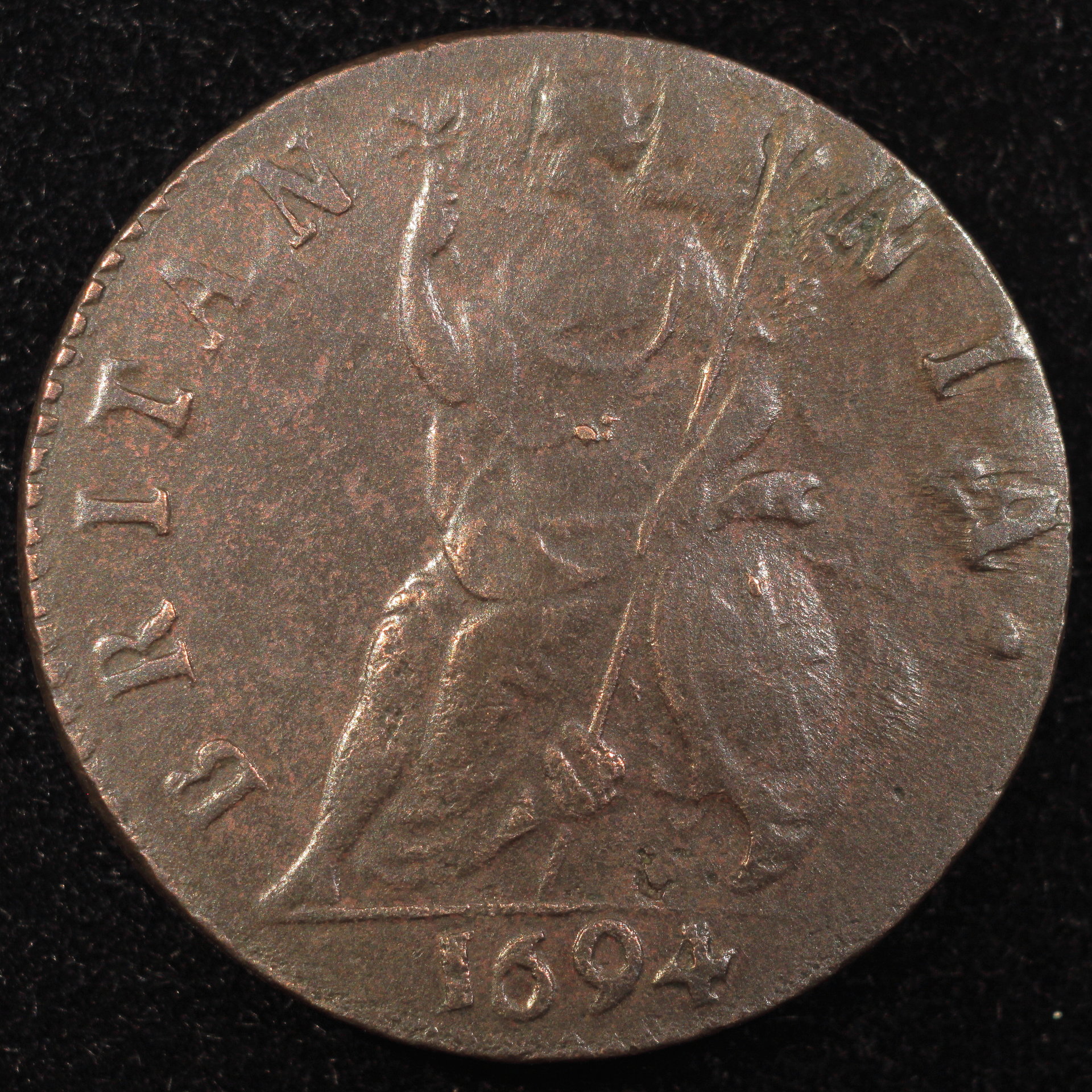 1694 England Farthing Rev..JPG
