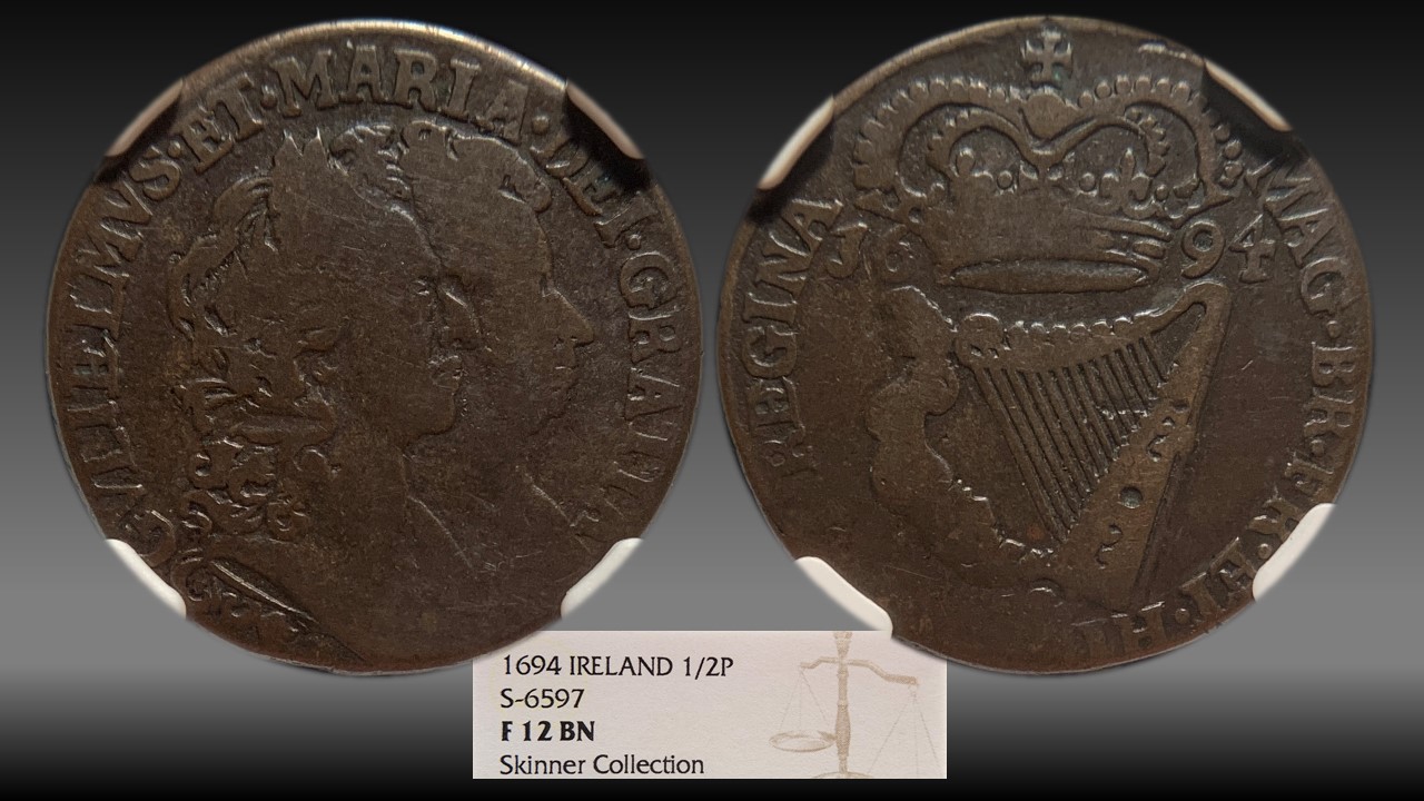 1694 Ireland Halfpenny NGC F-12 BN.jpg