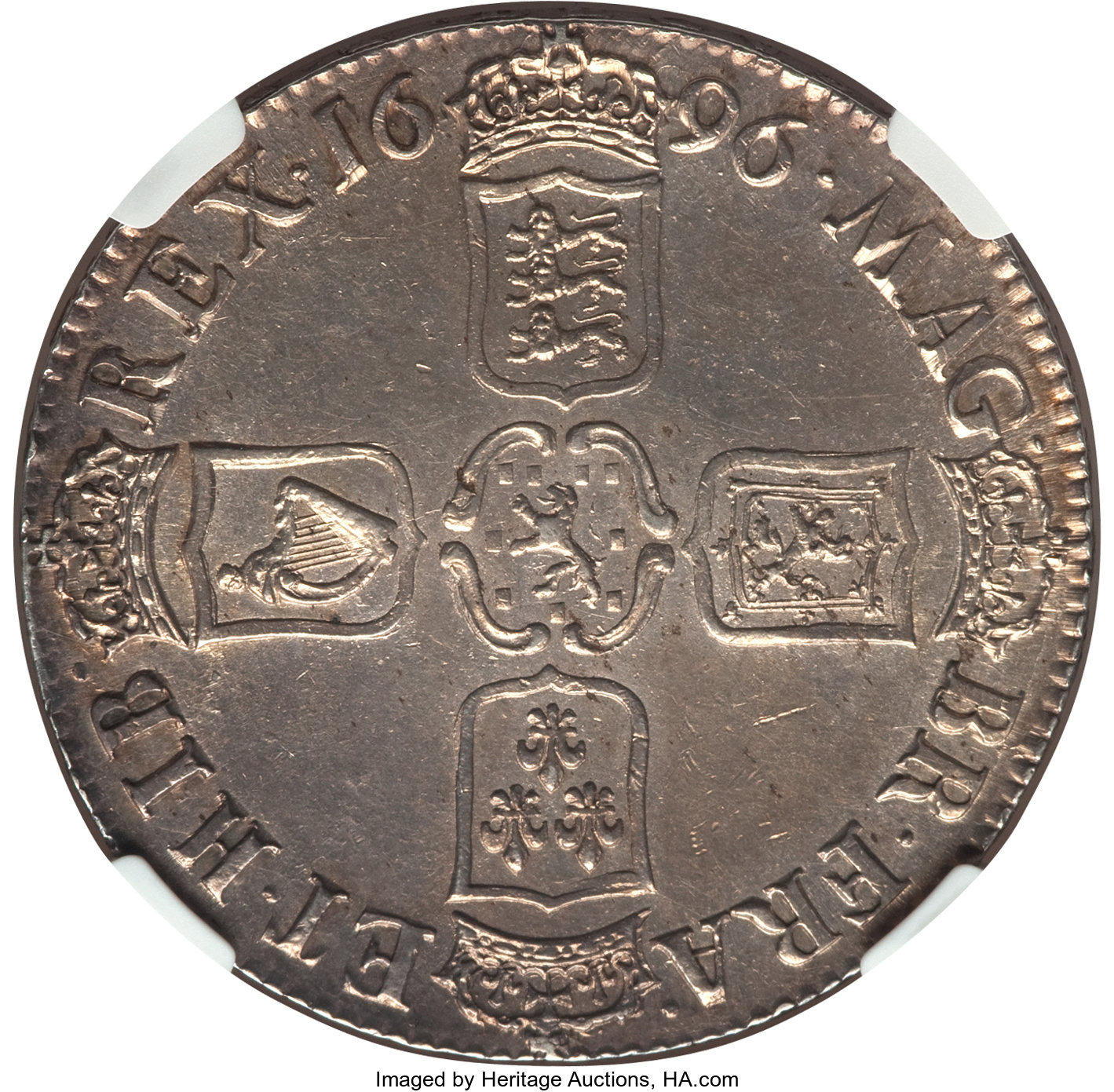 1696 English Crown Rev AU 55.jpg