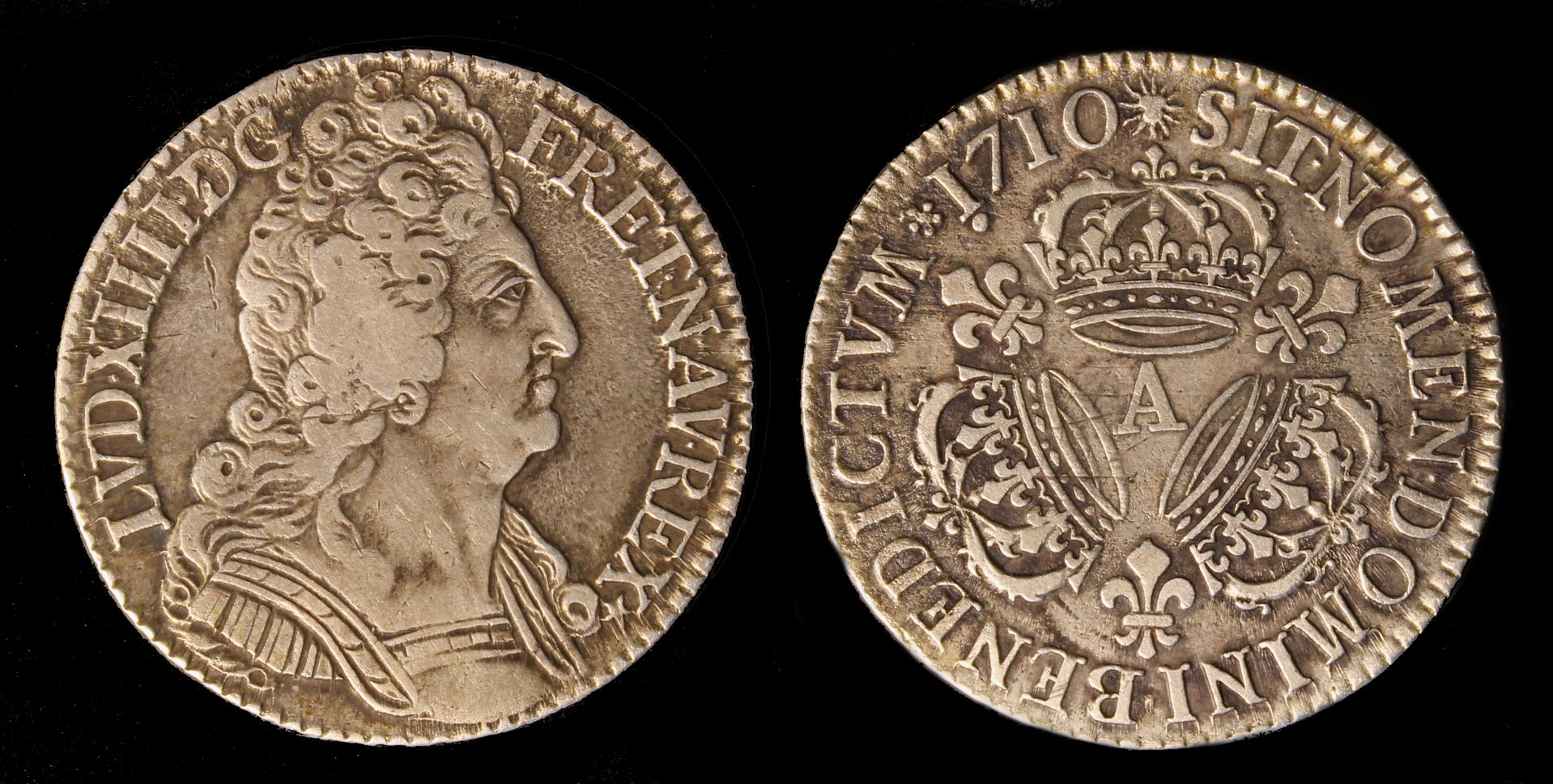 1710 Louis XIV Half Ecu.jpg