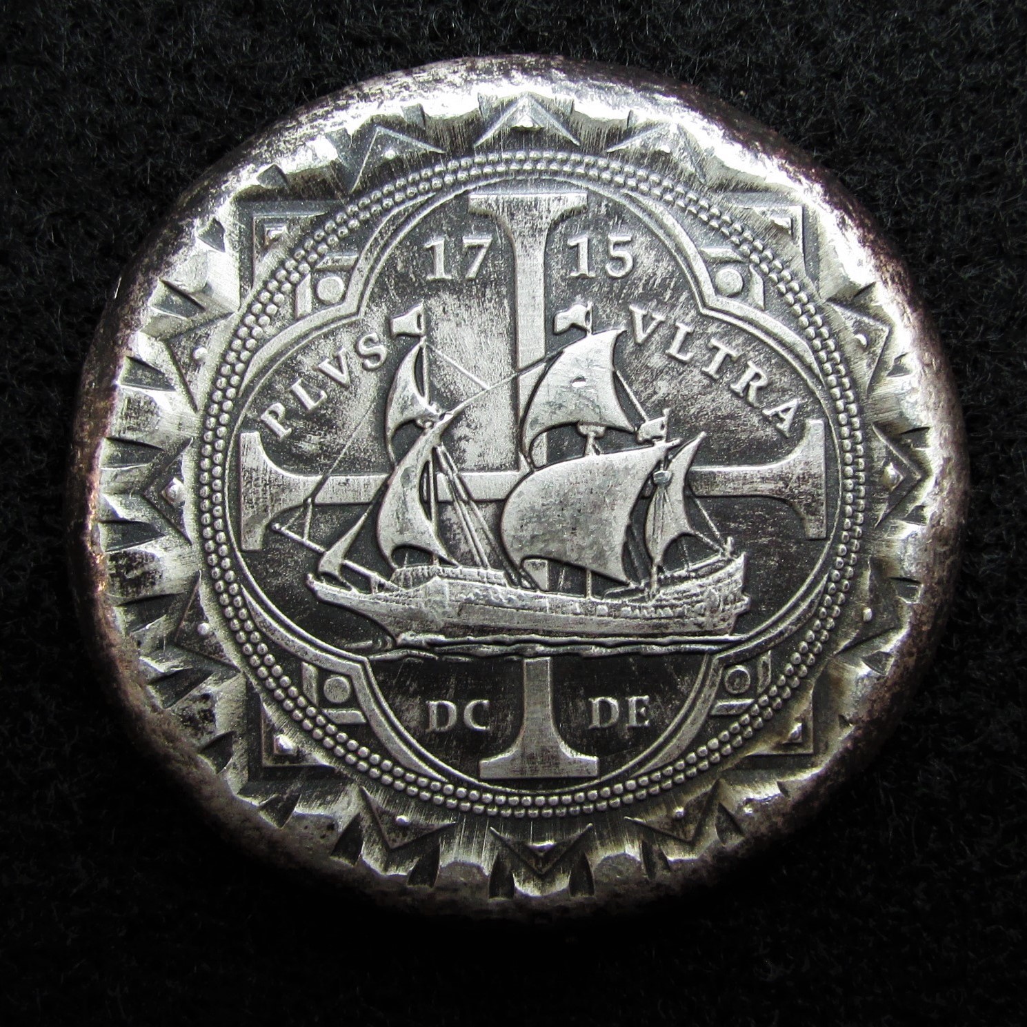 1715 Fleet 300th Anniversary Cob - obverse.JPG