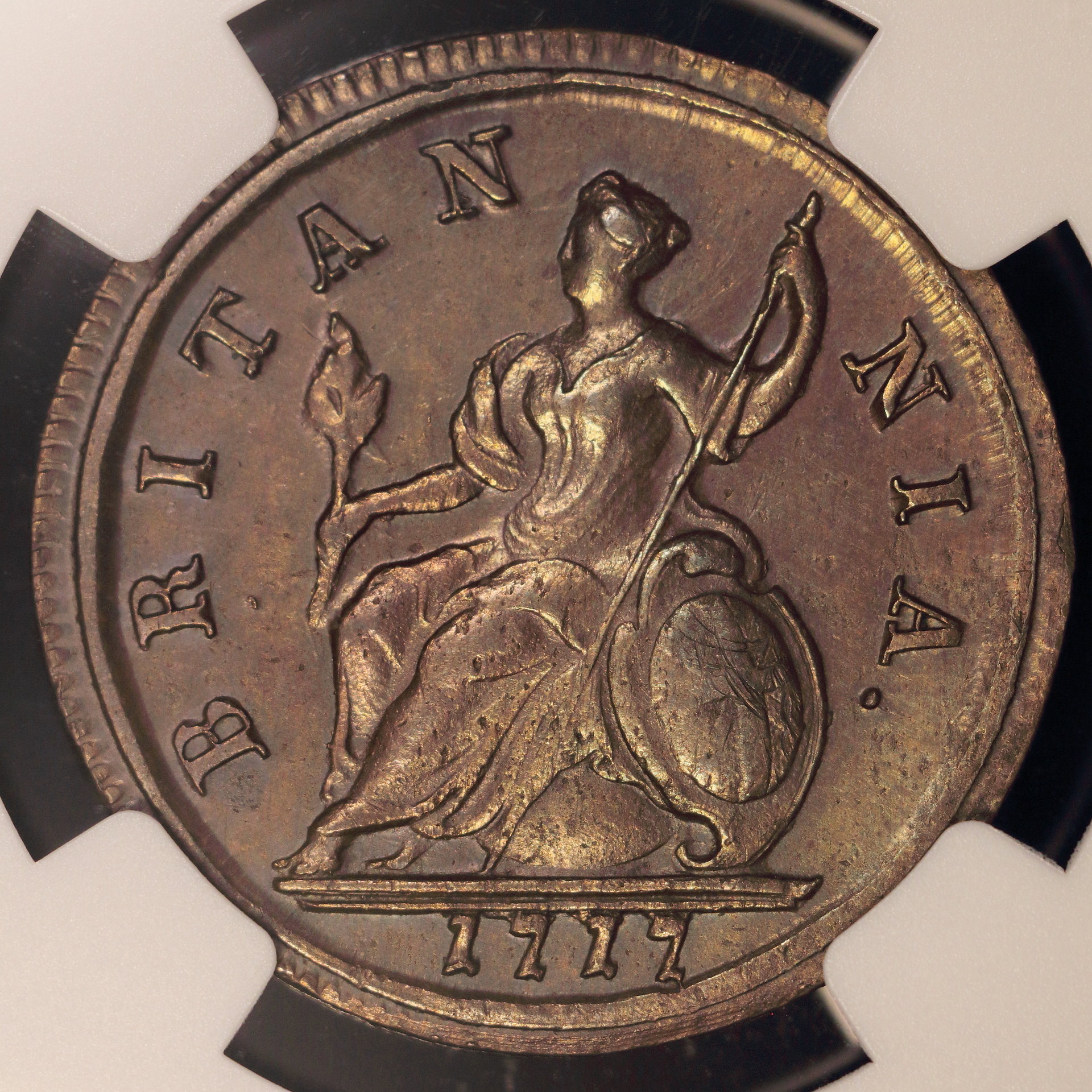 1717 Great Britain Halfpenny Rev..JPG