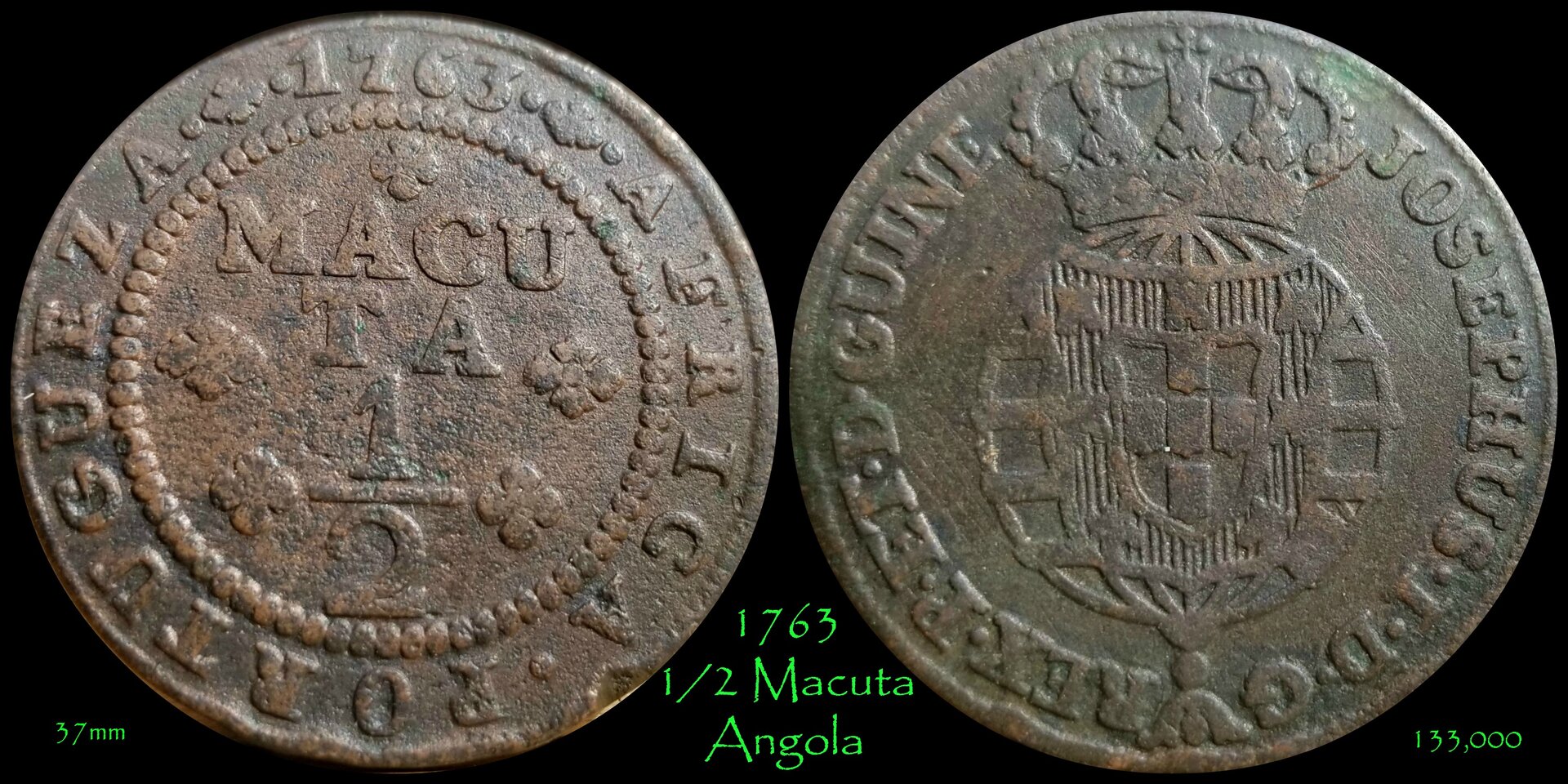 1763 half Macuta Angola.jpg