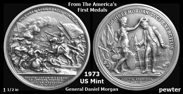 1781GenDanielMorganBattleOfCowpens1973USMintGallery.jpg