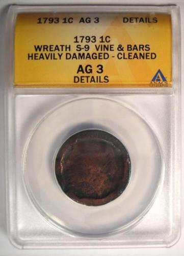 1793 Flowing Hair Large Cent ANACS AG3 Details OBV.jpg
