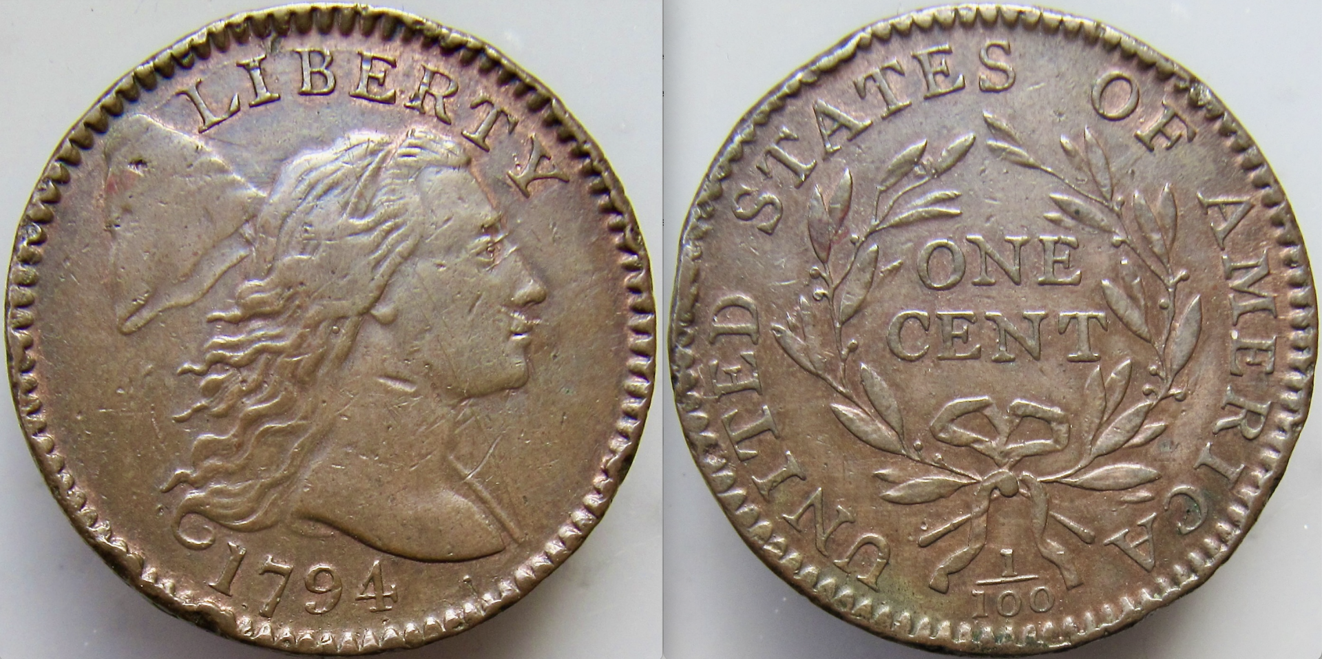 1794 Cent - S-71 - Antwerp 1982 -  OBV:REV - VGP - 2023 .png