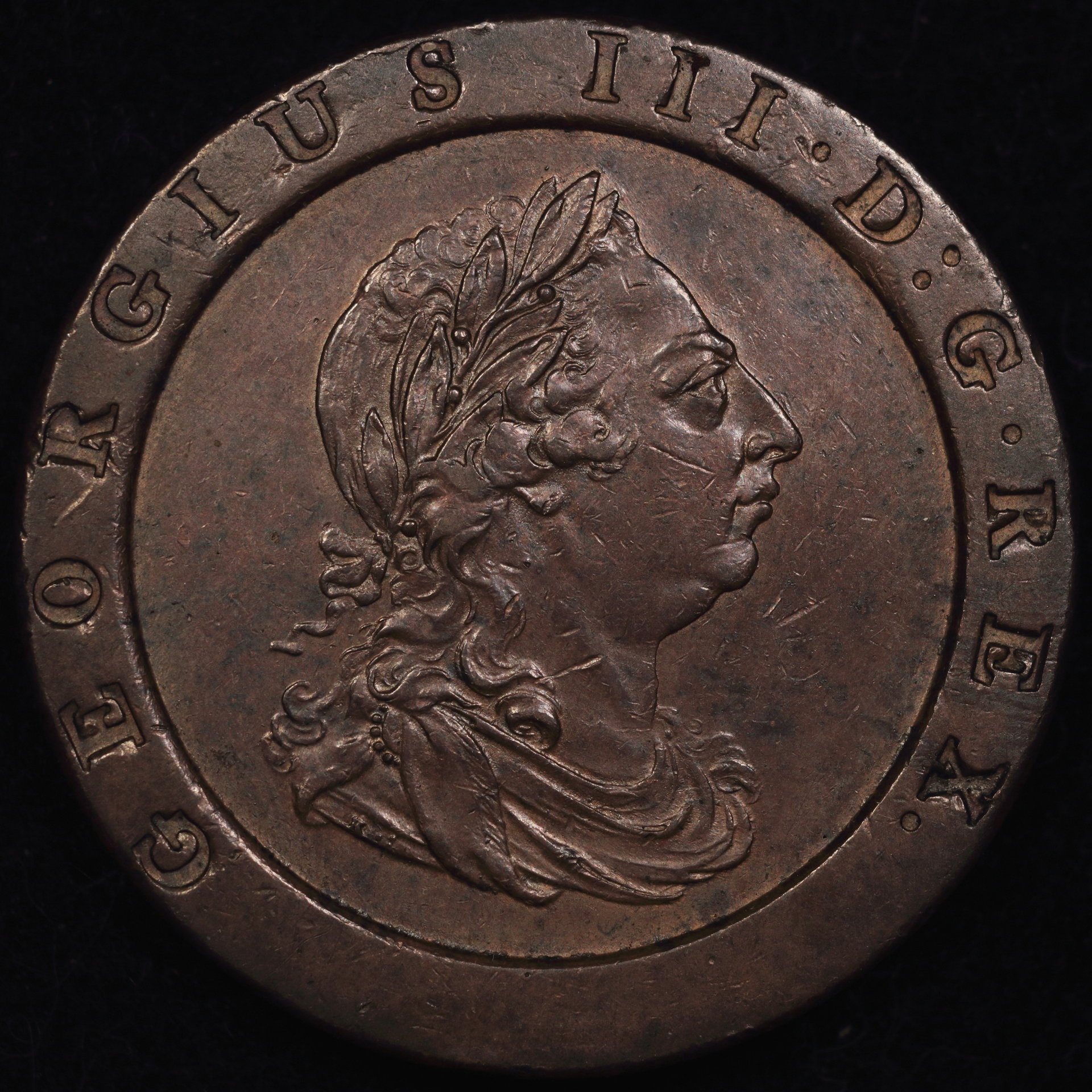 1797 Two Pence Exmaple 2 Obv..JPG