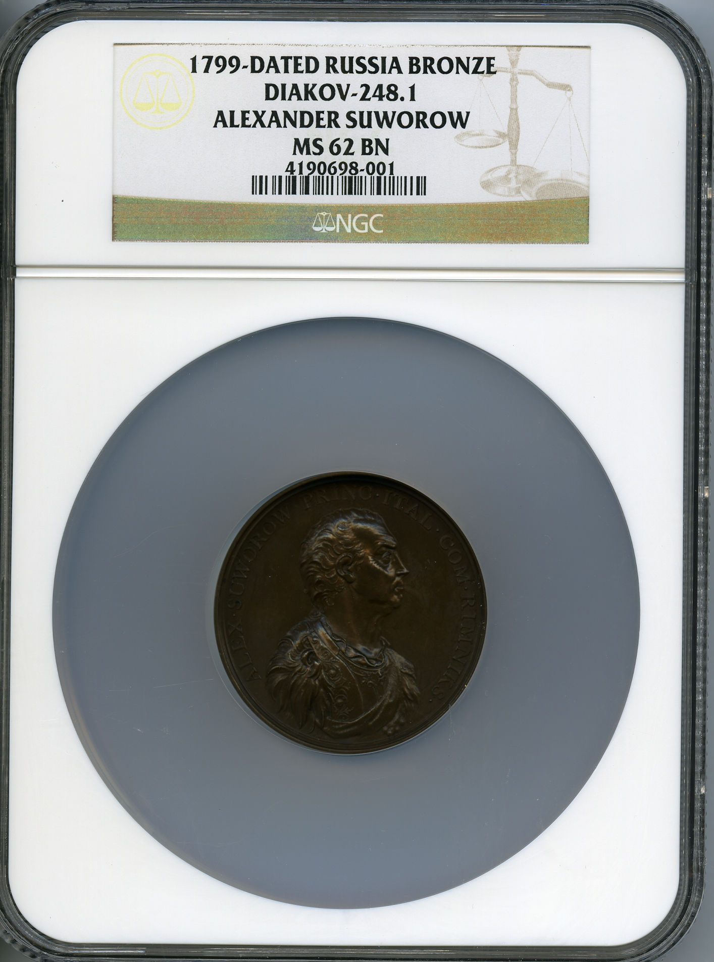 1799 Russian Bronze Alexander Suworow medal Obv.jpg