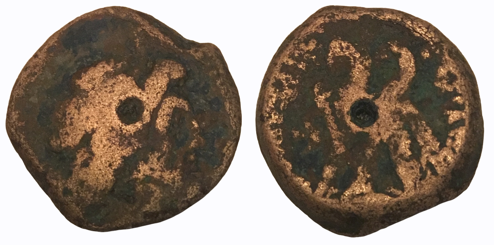 180-145 BC AE Chalkon Ptolemy VI Svoronos #1426 8.67g 20mm 4mm thick S1 Combined.png