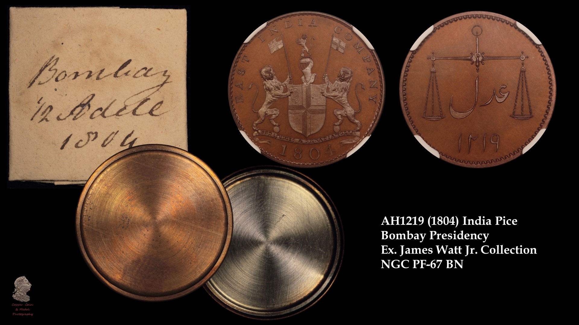 1804 (AH1219) India Pice Bombay Presidency Ex James Watt Jr. PF-67 BN 4494270004 EDITED.jpg