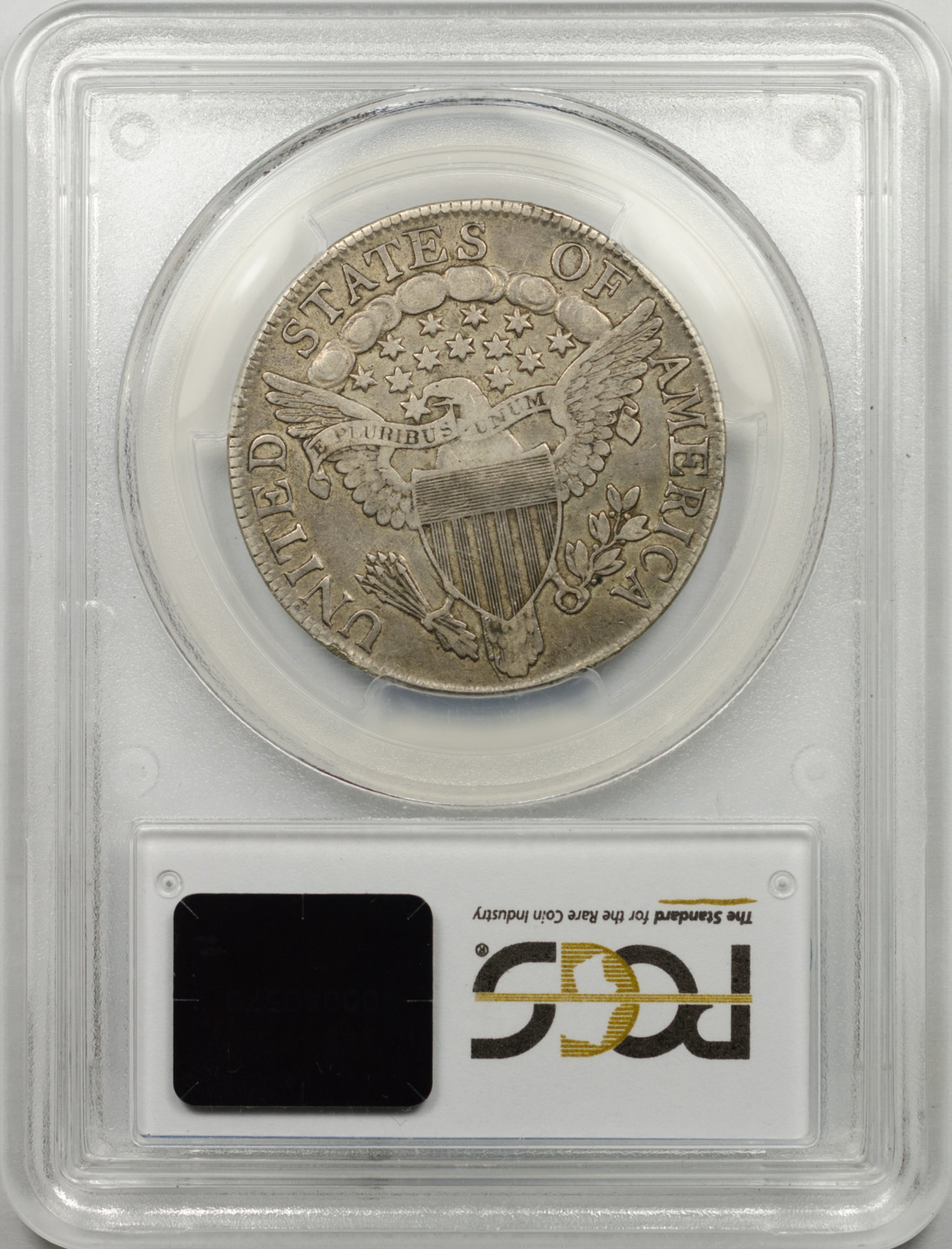 1806 50C MS 30 PCGS OVERTON 109, POINTED 6, NO STEM 29150744 CAC Rev Slab.JPG