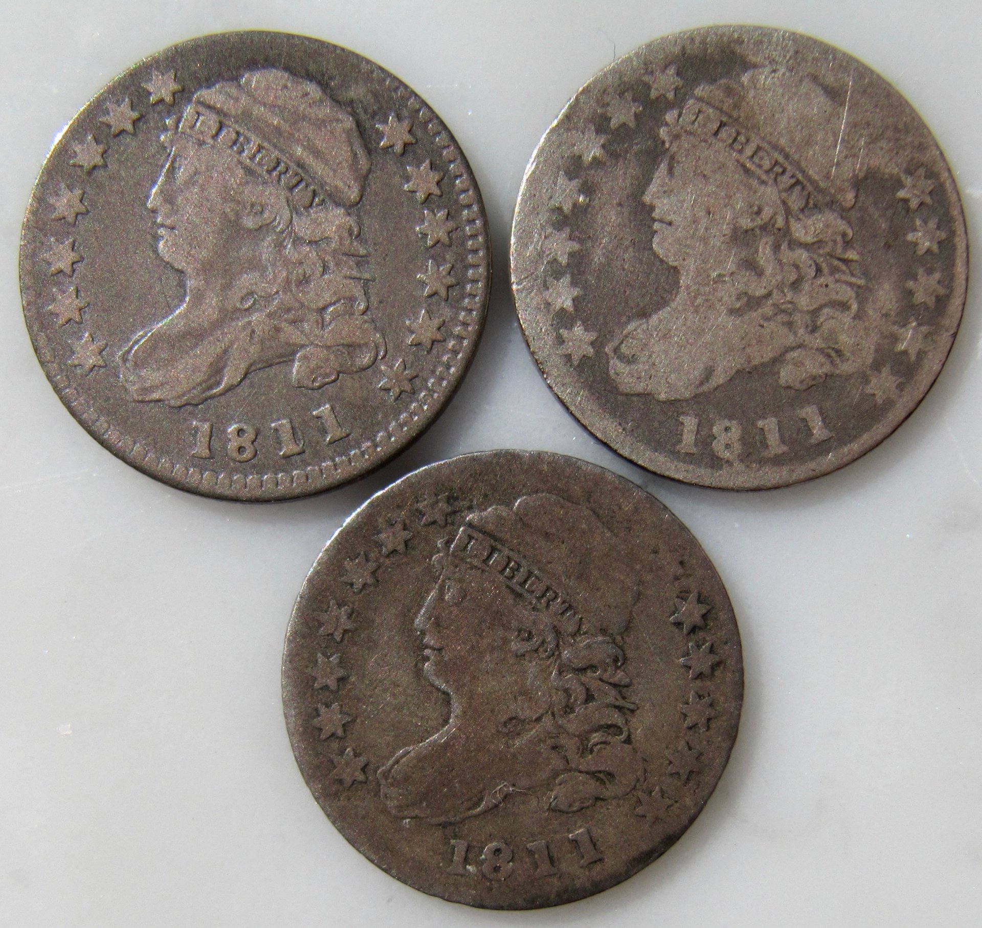 1811 Bust Dimes GROUP of 3 - OBV1 N - 1.jpg