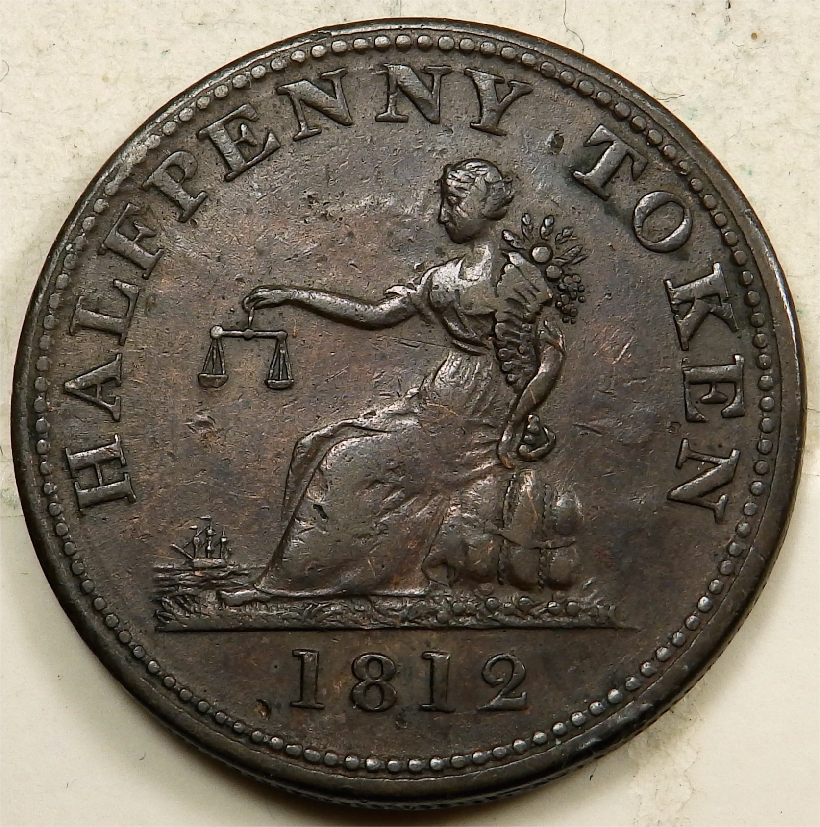 1812 Thomas Halliday halfpenny token rev.jpg