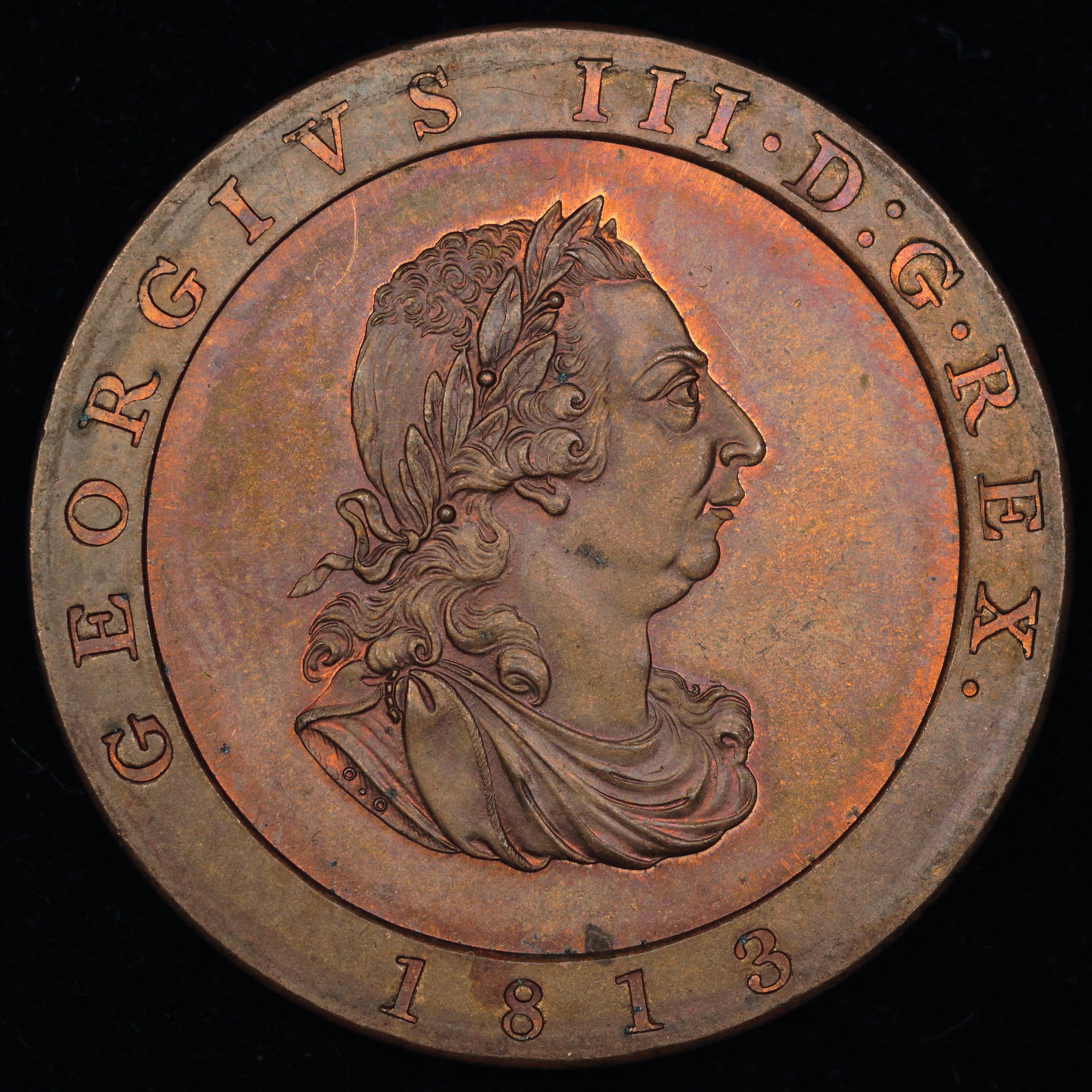 1813 Isle of Man Proof Halfpenny Obv..JPG