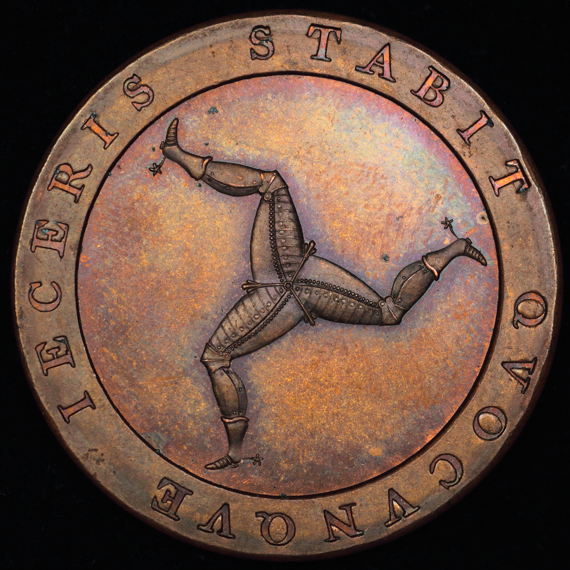 1813 Isle of Man Proof Halfpenny Rev..JPG