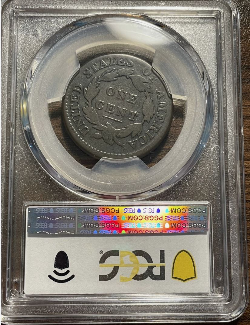 1814 1C CENT - CLASSIC HEAD CROSSLET 4 PCGS G6 BROWN 57223863 SELLER REV SLAB.JPG