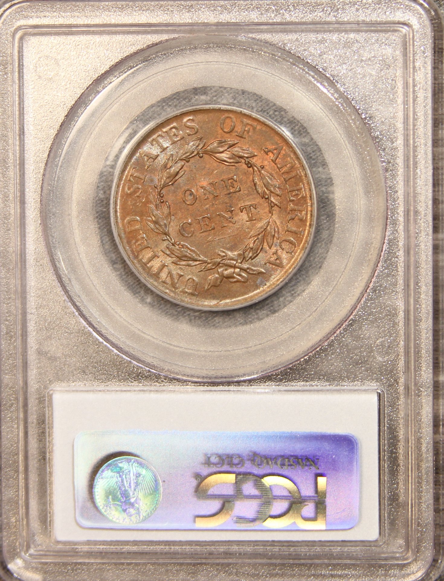 1818 1C MS63 RB rev.jpg