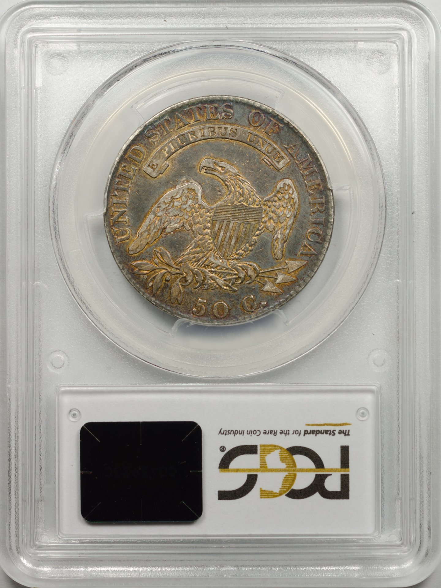 1819 50C MS30 PCGS OVERTON 111 29708502 Rev Slab.JPG