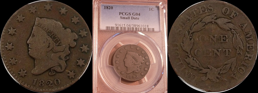 1820 Small Date, PCGS G4 AQ.png