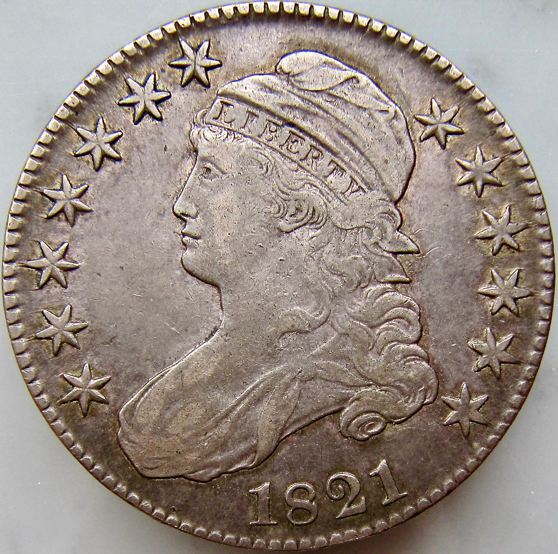 1821 half dollar - OBV - OKP - 1.jpeg