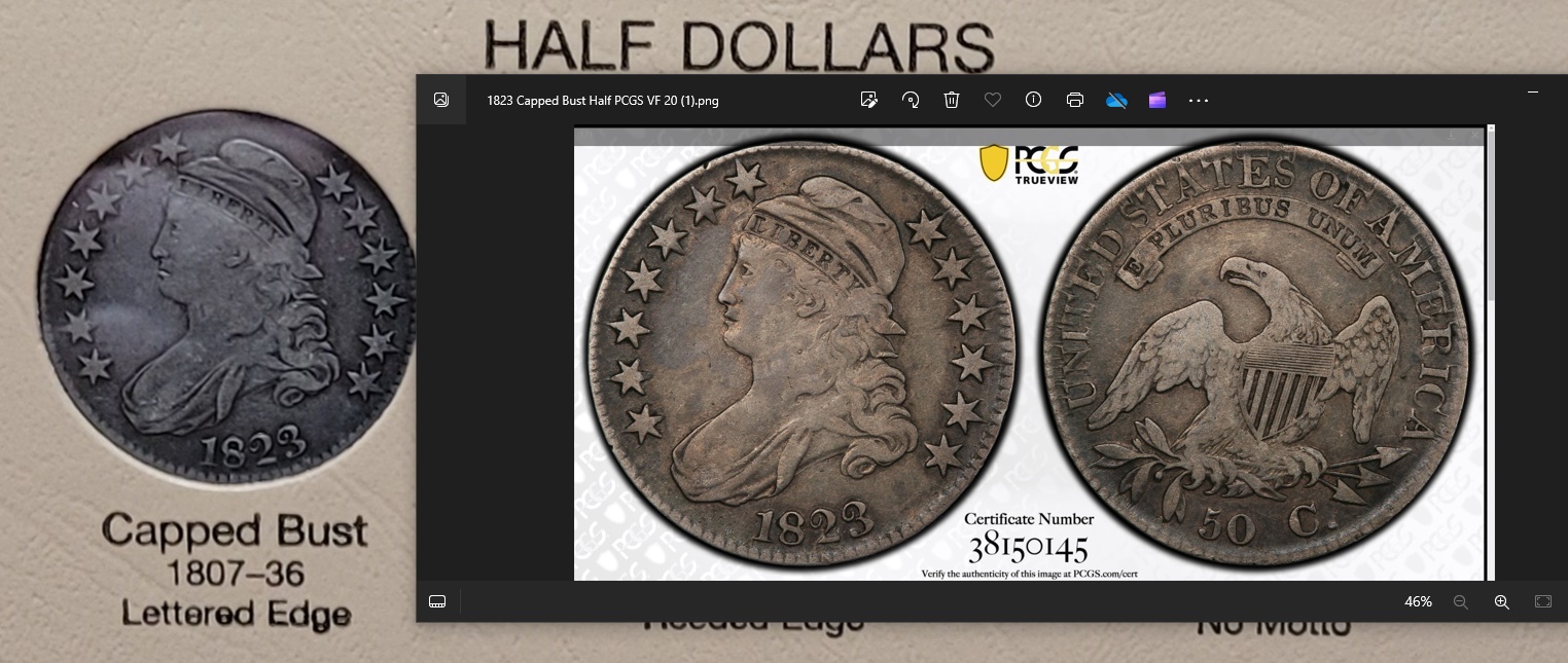 1823 Capped Bust Half PCGS VF 20 3.jpg
